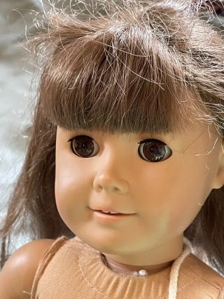 Vintage Pleasant Company American Girl Doll 18 For Repair Parts Samantha