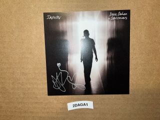 Depeche Mode Dave Gahan Signed Autographed Soulsavers Imposter Art Card Songs of 5