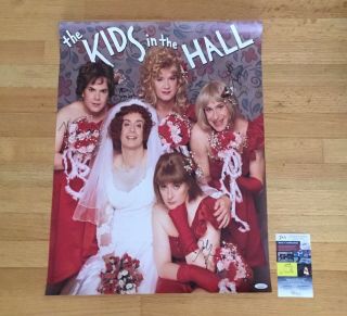 Kids In The Hall Sketch Comedy Full Cast Signed Autograph 18x24 Poster Jsa