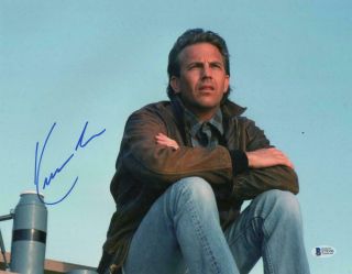 Kevin Costner Signed 11x14 Photo Field Of Dreams Authentic Autograph Beckett