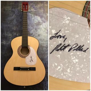 Gfa Guided By Voices Robert Pollard Signed Acoustic Guitar