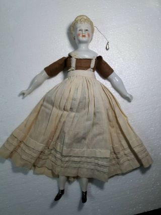 Antique Porcelain Doll 13 3/4 
