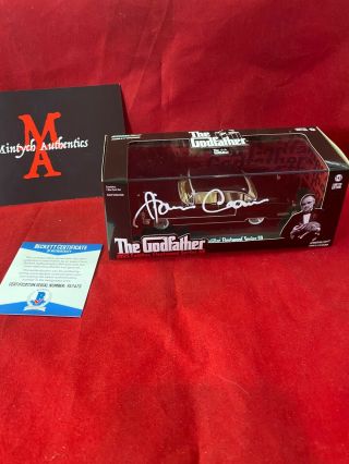 James Caan Signed 1955 Cadillac 1:43 Scale Diecast Car The Godfather Beckett