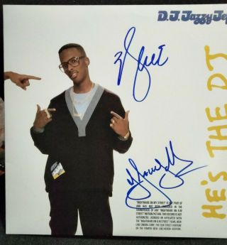 Dj Jazzy Jeff And The Fresh Prince - - Will Smith - - Signed Vinyl - - - Exact Proof