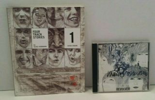Klaus Voormann 4 Track Stories Book & The Beatles Revolver Cd Both Signed