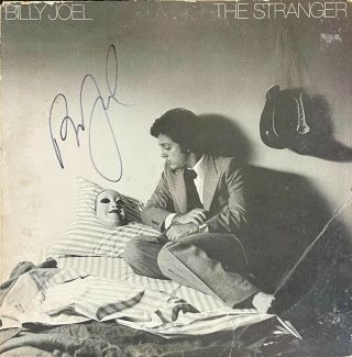 Billy Joel Autograph Hand Signed The Stranger Record Album Cover 1977 Jsa Cert