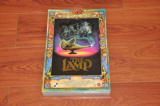 Ultra Rare The Lamp 1986 video shop film poster Folded & Standee Horror 2