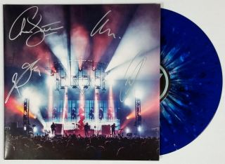Enter Shikari Signed Live At Alexandra Palace 12 " Lp Splatter Vinyl W/
