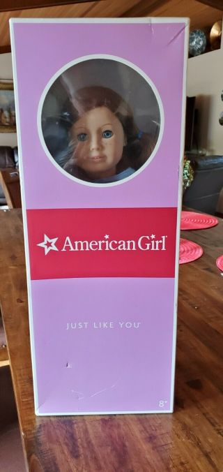 American Girl Doll - Just Like You,  Brown Hair And Blue Eyes