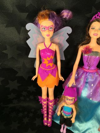 Barbie ‘Princess Power’ - Doll Bundle - Fairy,  Corinne,  Kara,  Chelsea x 2 2