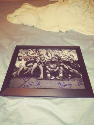 Fortunate Youth Reggae Rock Band Musicians Music Signed 11x14 Framed Photo