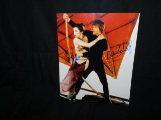 Mark Hamill,  Carrie Fisher Signed 8x10 Autograph Star Wars Photo 100