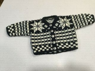 American Girl Doll Kirsten Winter Woolens Sweater Only