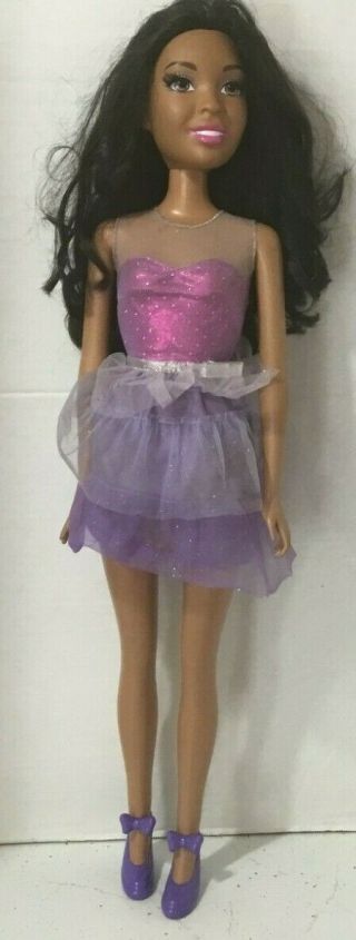 28” Barbie 2001 Best Fashion Friend Life - Size Doll Black Hair Brown Eyes