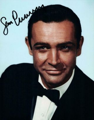 Sean Connery Signed 8x10 Picture Autographed Photo With