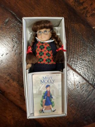 American Girl Molly Mini Miniature 6” Doll & Book