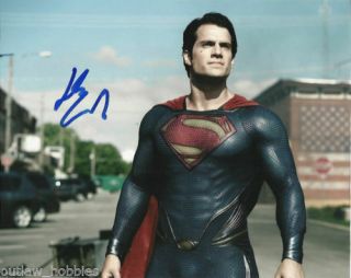 Henry Cavill Batman V Superman Autographed Signed 8x10 Photo 5