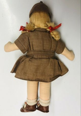 vintage 1940’s georgene novelties official brownie scout doll 3