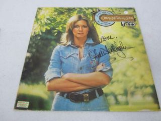Olivia Newton John Signed / Autographed Lp; Comes With.