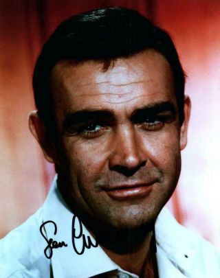 Sean Connery Signed 8x10 Autographed Photo Picture With