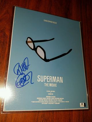 Richard Donner Signed 11x14 Photo Ga Autographed Superman The Movie Director