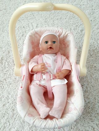 Baby Annabell 17 " Interactive Doll,  Carrier Zapf Creation 2005 Germany