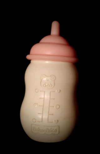 Vintage Fisher Price Little Mommy Baby Doll Bottle Replacement Htf Accessory