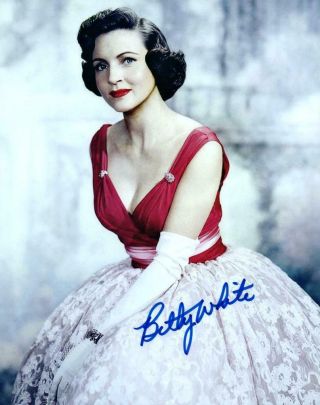 Betty White Autographed 8x10 Photo Signed Picture Pic,