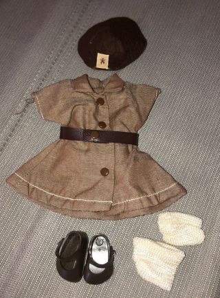 Vintage 8 " Ginny Muffie Brownie Scout Doll Outfit Tagged Terri Lee