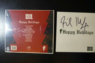 BILLY IDOL - AUTOGRAPHED 