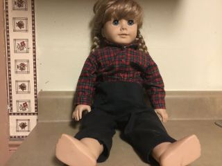 Vintage American Girl Pleasant Company Doll 18” Tall