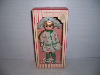 1978 Vogue Dolls Inc.  The World Of Ginny 8 " Doll With Rain Coat & Hat