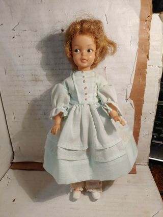 Vintage Ideal Tammy Family Pepper Doll G - 9 - W 1 Blonde In Outfit