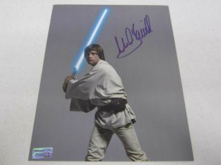Mark Hamill Signed Autographed 8x10 Photo With Certified Star Wars Skywalker