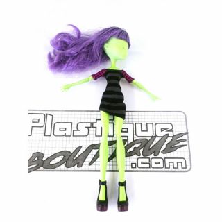 Monster High Create - A - Monster Green Girl Body Dress Shoes Wig Design Lab