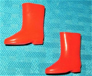 Vintage Libby Littlechap For Reefer Coat Fashion Red Japan Boots Htf