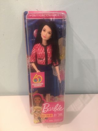 Barbie Careers 60th Anniversary Political Candidate Doll You Can Be Anything