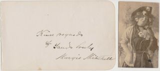 Maggie Mitchell Actress Girlfriend Lincoln Assassin John Wilkes Booth Autograph