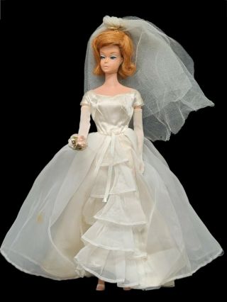 Vintage Barbie Fashion 947 Bride’s Dream - Wedding Dress,  Veil,  Bouquet