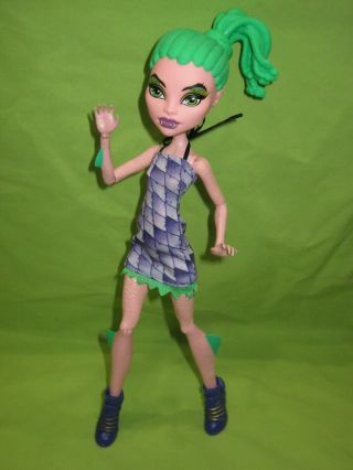 Cam Create A Monster High Scaly Pink Body Dragon Doll & Gorgon Wig Dress,  Shoes