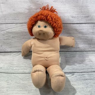 Cabbage Patch Kids 1978 - 1982 Coleco Xavier Roberts Orange Hair Loose Doll 16 "