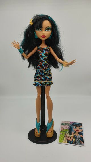 Monster High Doll CLEO DE NILE Scaris City of Frights 3