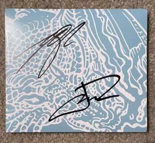 Twenty One Pilots Hand Signed Scaled Icy Cd Autograph Rare