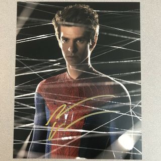 Andrew Garfield Signed Autograph 8x10 Spiderman Photo With Proof - Authentic