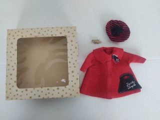 Vintage Ideal Toy Corp Shirley Temple Coat Purse Hat & Pin Set