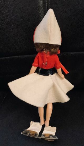 VIntage BETSY MCCALL ' ON THE ICE ' OUTFIT Skates,  Skit,  Top and Hat - No Doll 2