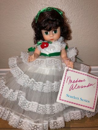 Vintage Madame Alexander 8 " Scarlett Series Doll With A Stand
