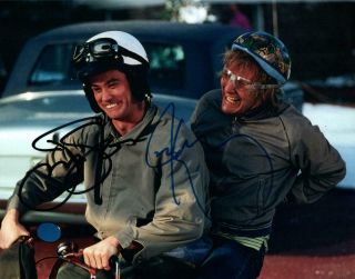 Jim Carrey Jeff Daniels Signed 8x10 Photo With Autographed Picture