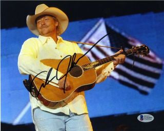 Alan Jackson Country Autographed Signed 8x10 Photo Beckett Authentic Bas