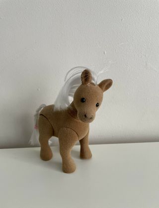 Sylvanian Families 1990’s Vintage Pony/horse For Vintage Cart — Pony Club Series